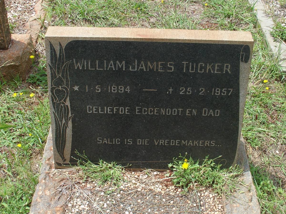 TUCKER William James 1894-1957