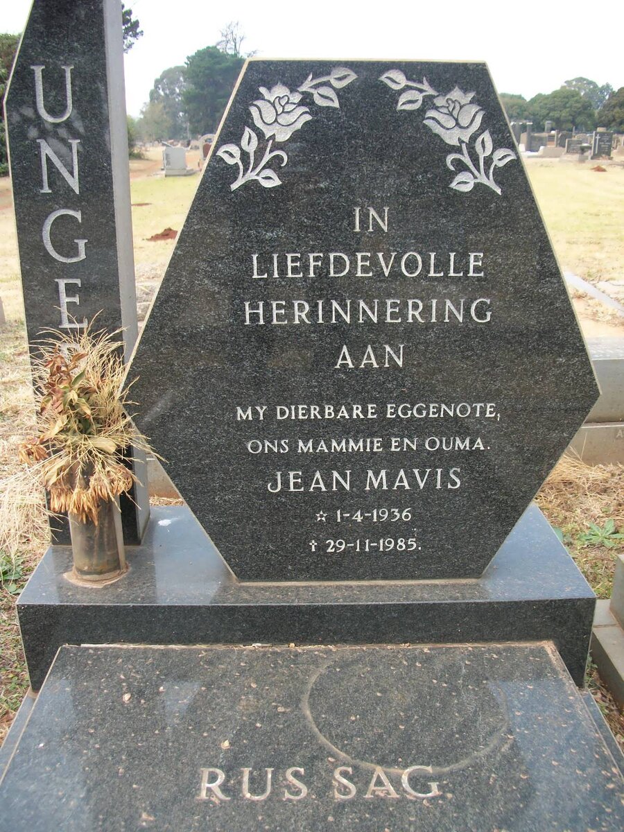 UNGERER Jean Mavis 1936-1985