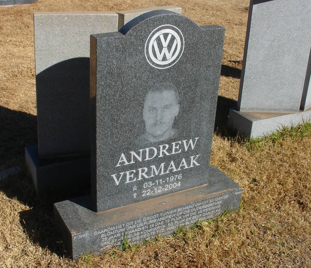 VERMAAK Andrew 1976-2006