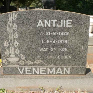 VENEMAN Antjie 1929-1979