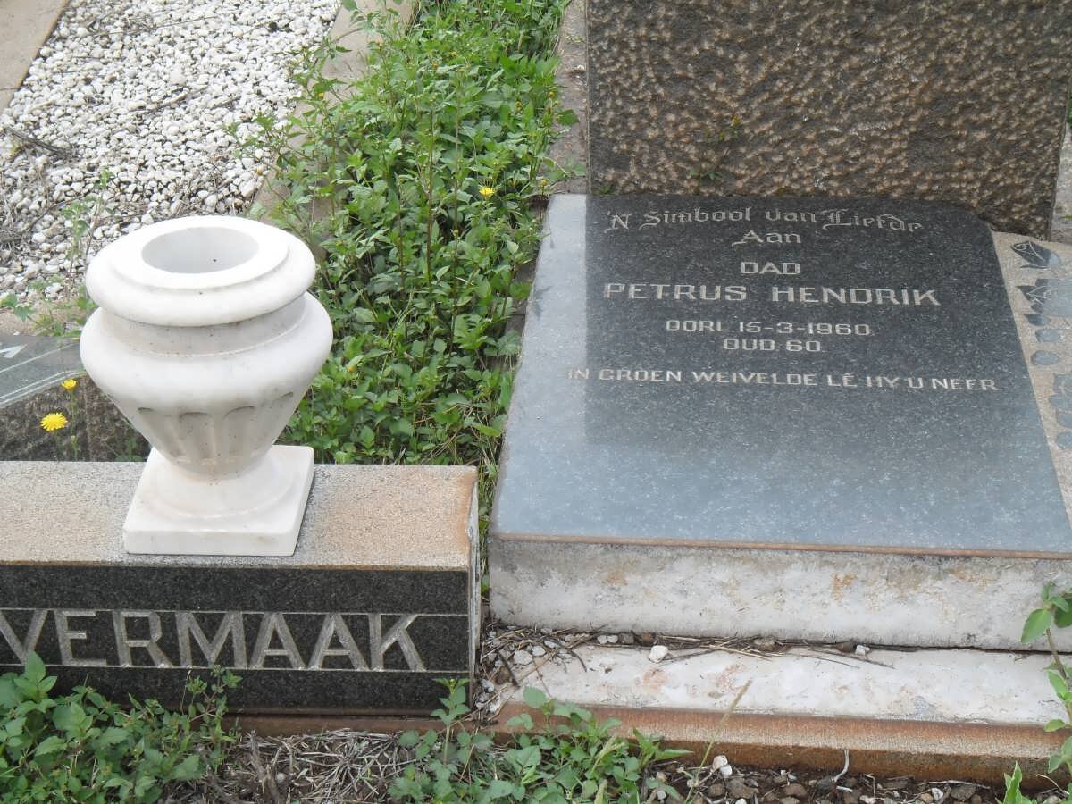VERMAAK Petrus Hendrik -1960