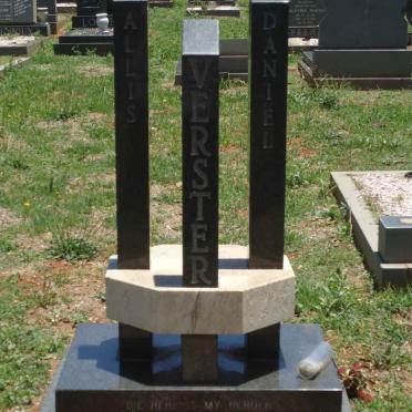 VERSTER  Allis Daniel 1963-1991 [63-91]