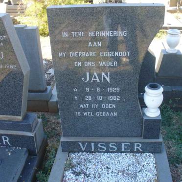 VISSER Jan 1929-1982