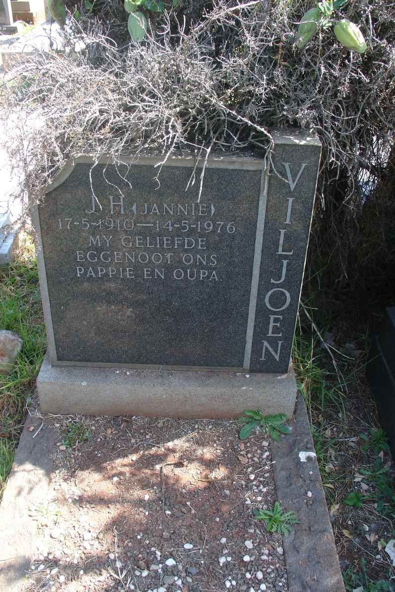 VILJOEN J. H. 1910-1976