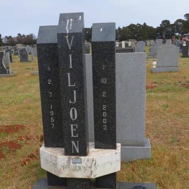 VILJOEN Thomas Frederick Smartryk 1957-2003