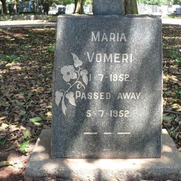 VOMERI Maria 1952-1952