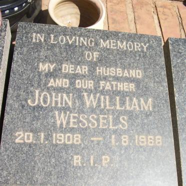 WESSELS John William 1908-1988