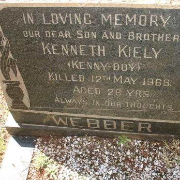 WEBBER Kenneth Kiely -1968