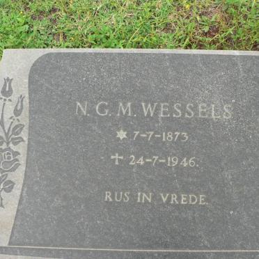 WESSELS N.G. M. 1873-1946