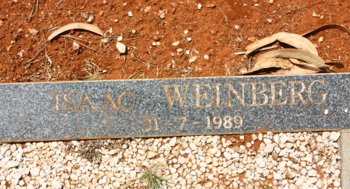 WEINBERG Isaac -1989