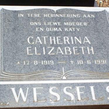 WESSELS Catherina Elizabeth 1919-1991