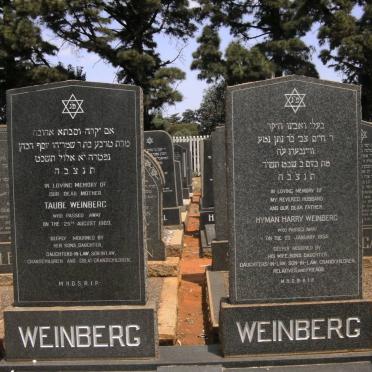 WEINBERG Hyman Harry -1954 &amp; Taube -1969