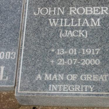 WILLIAM John Robert 1917-2000