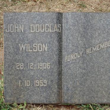WILSON John Douglas 1906-1959