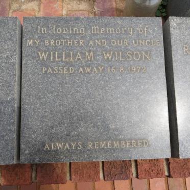 WILSON William -1972