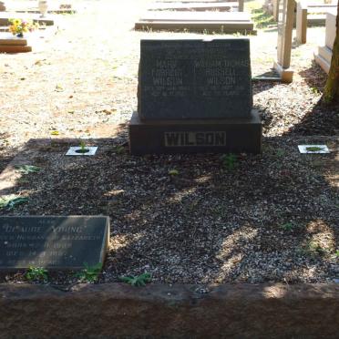 WILSON William Thomas Russel -1951 &amp; Mary Forrest -1940 :: YOUNG Claude 1905-1967