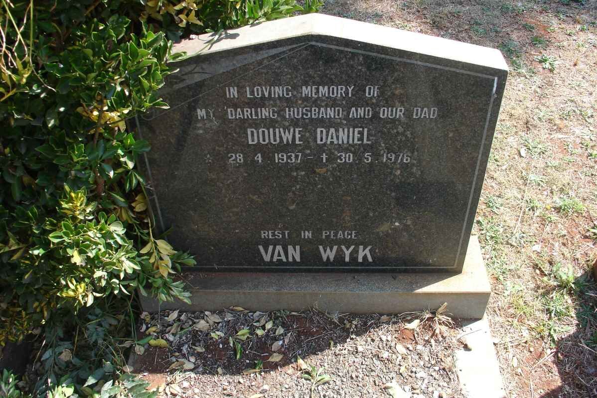 WYK Douwe Daniel, van 1937-1976