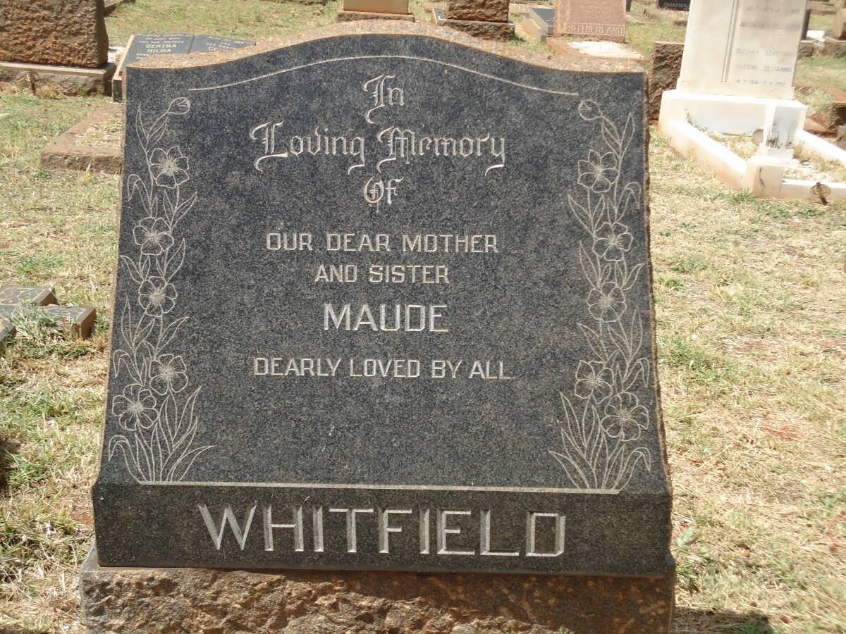 WHITFIELD Maude