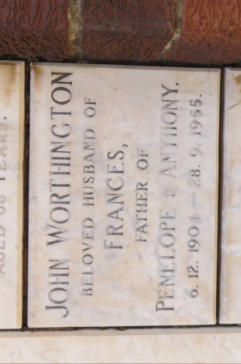 WORTHINGTON John 1904-1955