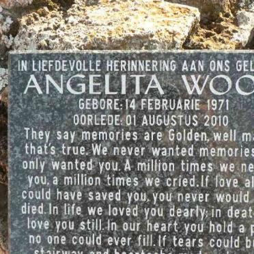 WOOD Angelita 1971-2010