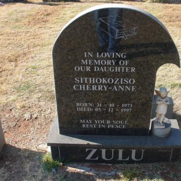 ZULU Sithokoziso Cherry-Anne 1973-1997
