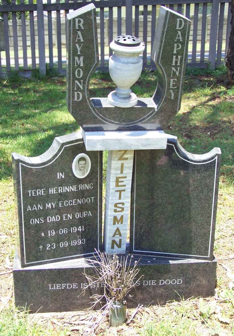 ZIETSMAN Raymond 1941-1993&amp; Daphney