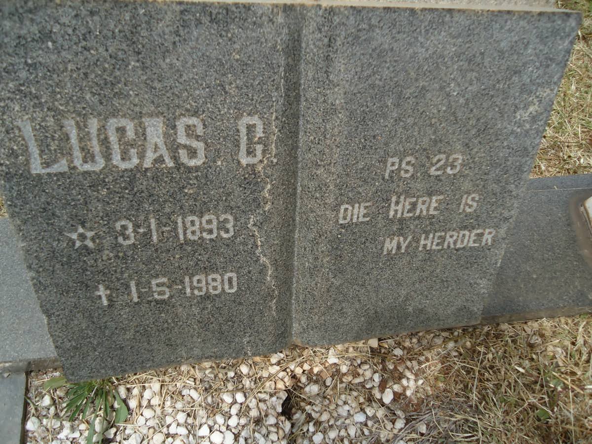 ? Lucas C. 1893-1980 