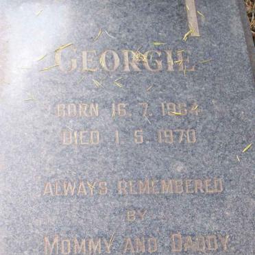 ? Georgie 1964-1970
