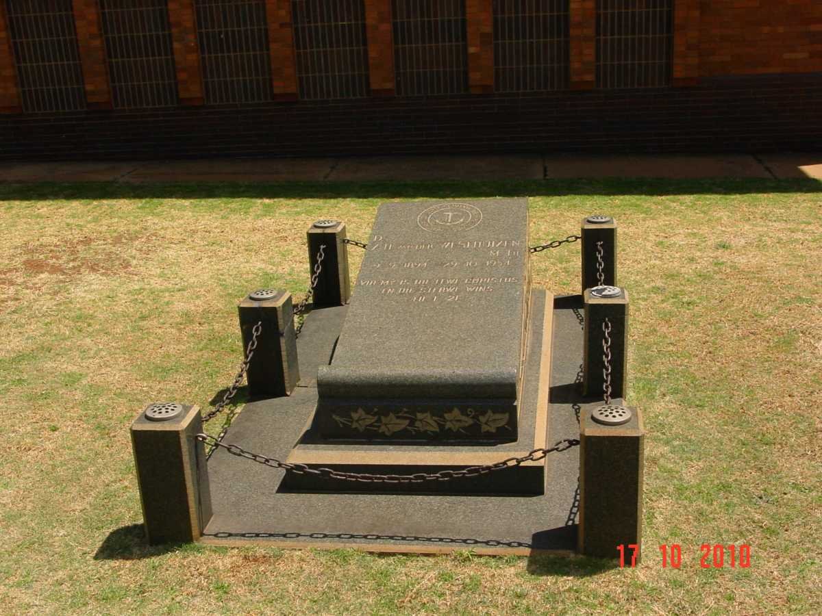 WESTHUIZEN Z.H., van der 1894-1954