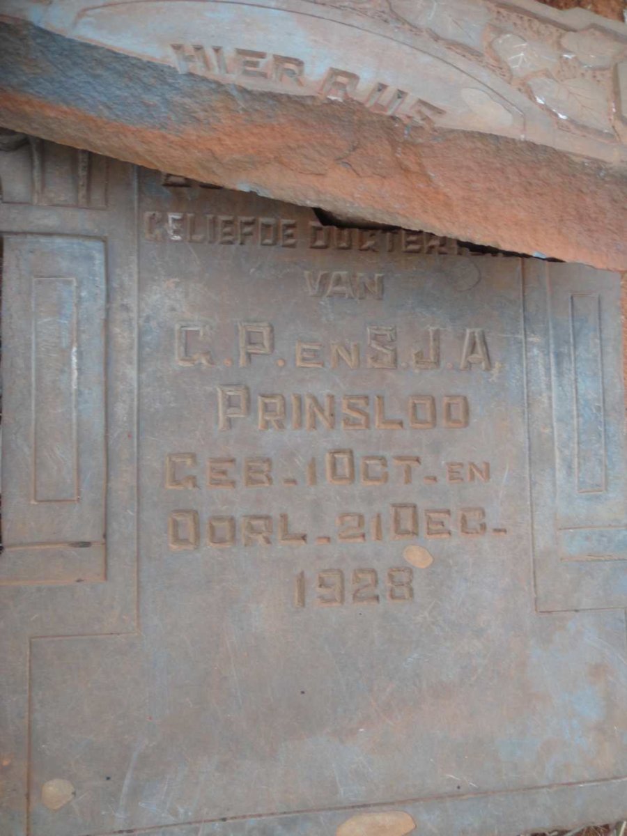 PRINSLOO 1928-1928