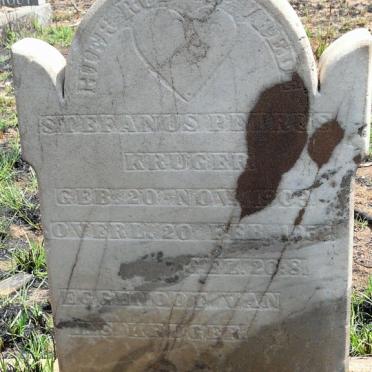 KRUGER Stefanus Petrus 1909-1932