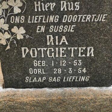 POTGIETER Ria 1953-1954