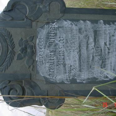 PRINSLOO Ignatius Michael 1852-1891