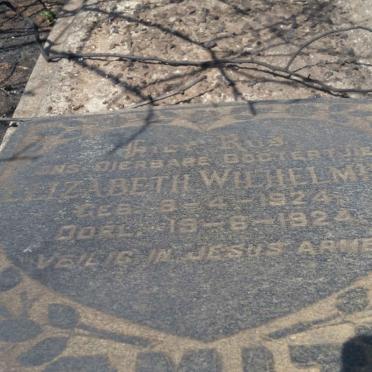 SMIT Elizabeth Wilhelmina 1924-1924