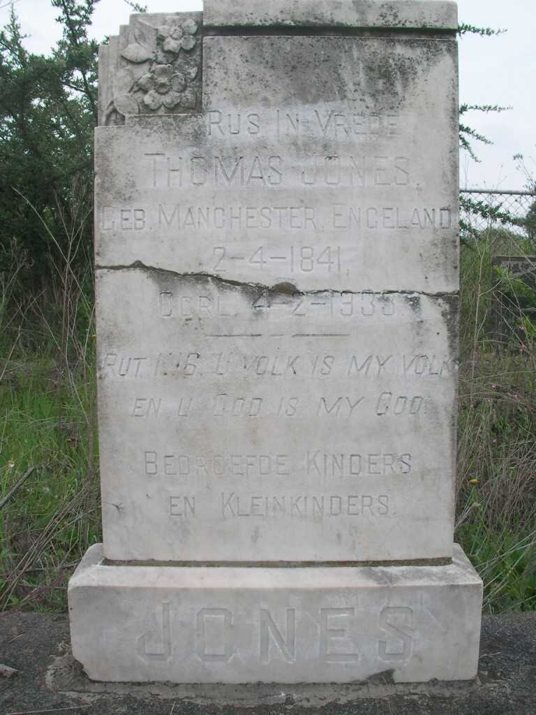 JONES Thomas 1841-1935