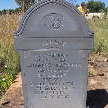 VENTER Jacobus Daniel 1873-1954