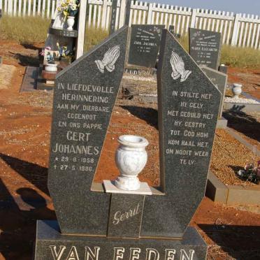 EEDEN Gert Johannes, van 1958-1986