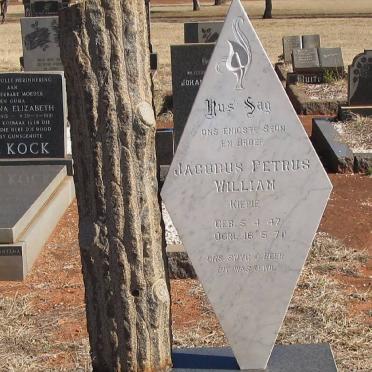 GRAINGER Jacobus Petrus William 1947-1970