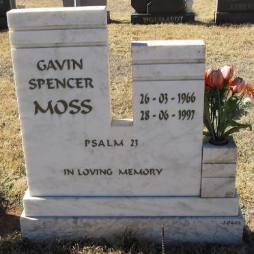 MOSS Gavin Spencer 1966-1997