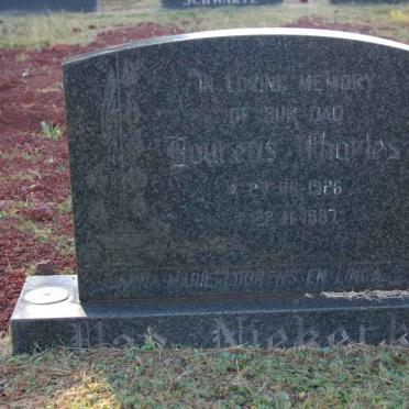 NIEKERK Lourens Charles, van 1926-1987