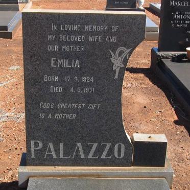 PALAZZO Emilia 1924-1971