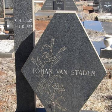 STADEN Johan, van 1952-1969