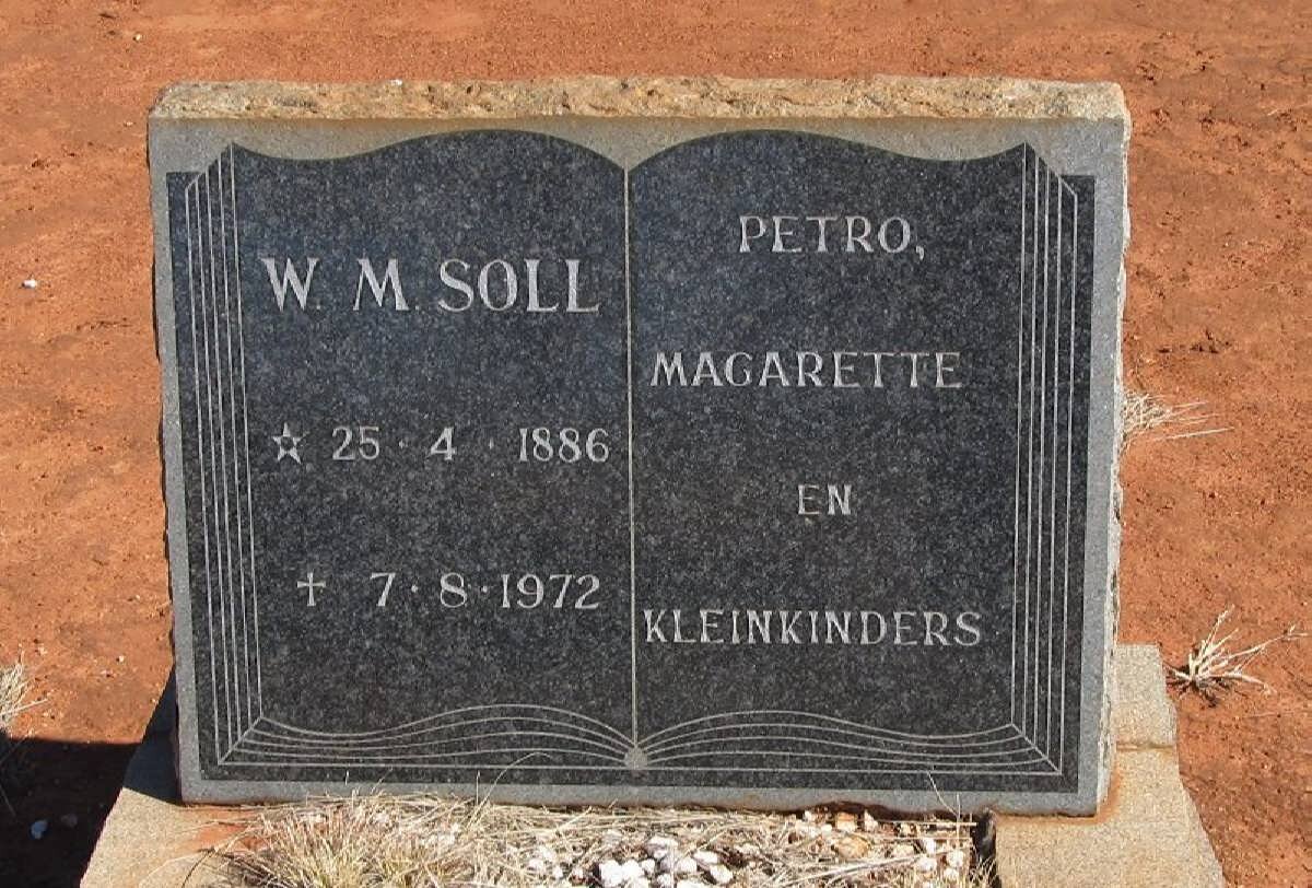 SOLL W.M. 1886-1972