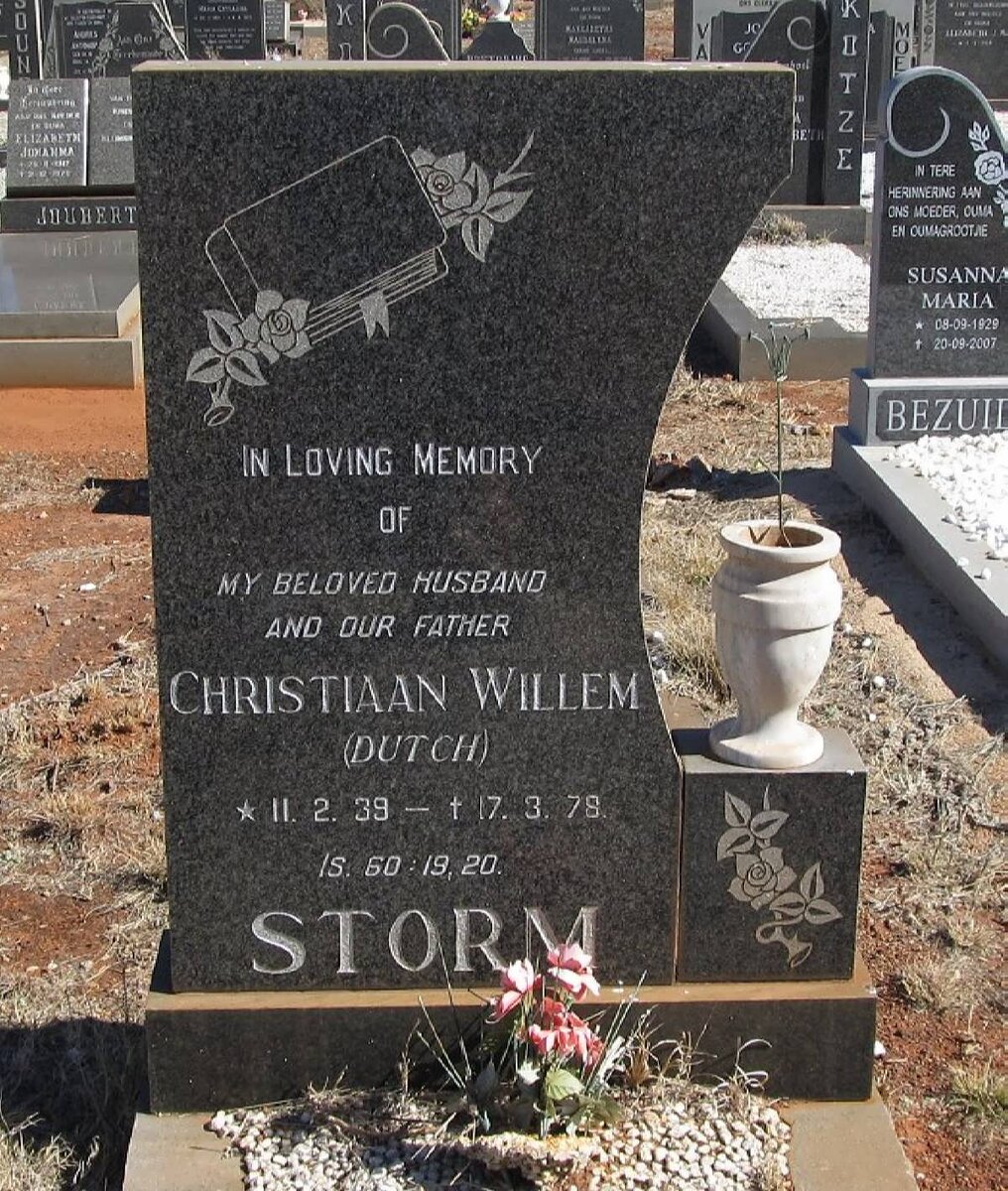 STORM Christiaan Willem 1939-1978