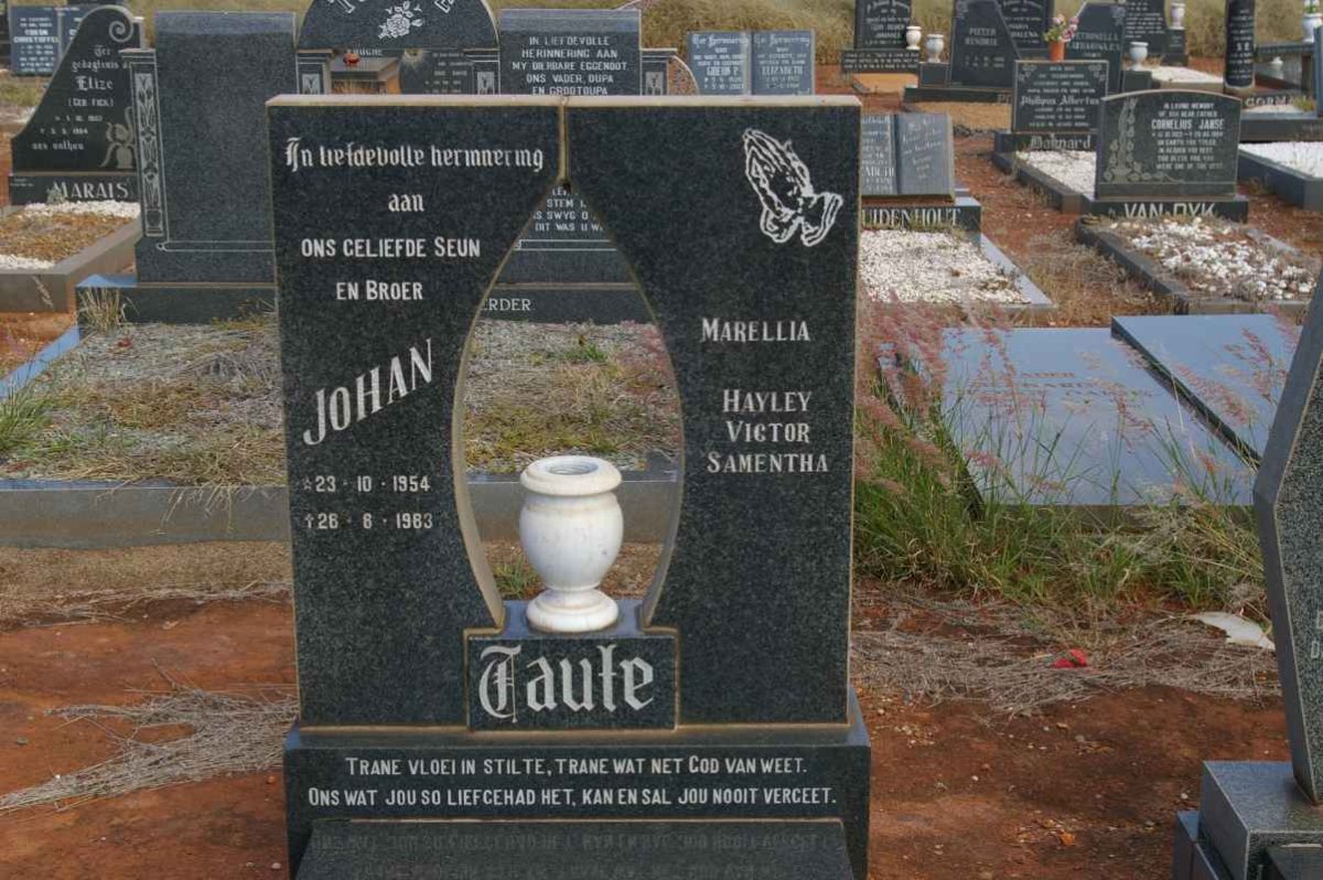 TAUTE Johan 1954-1983