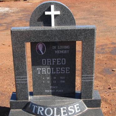TROLESE Orfeo 1921-1996