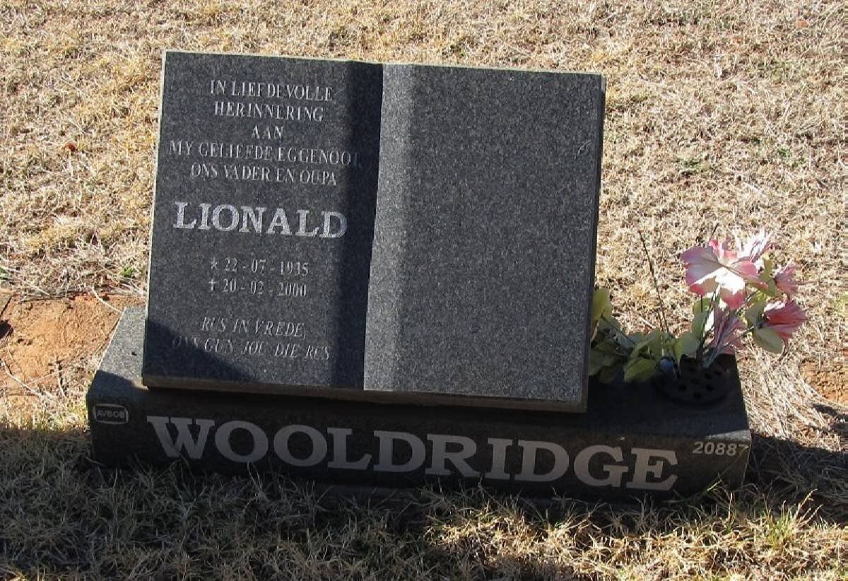 WOOLDRIDGE Lionald 1935-2000