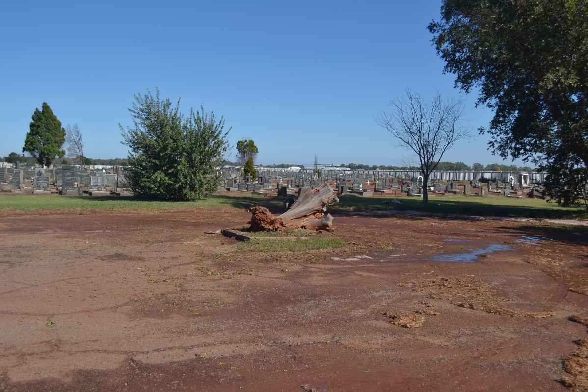 5. Overview on Carletonville cemetery