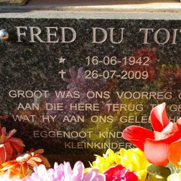 TOIT Fred, du 1942-2009