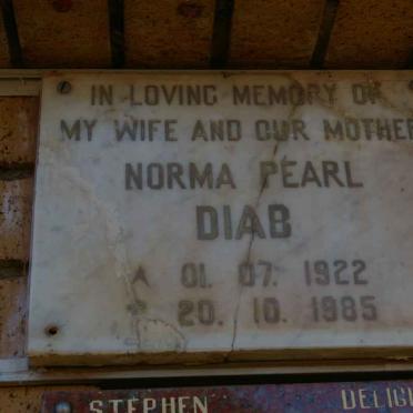 DIAB Norma Pearl 1922-1985